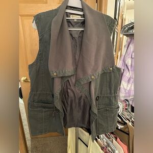 Democracy green vest